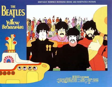 Yellow Submarine - Uma Jornada Psicodélica e Musical Através das Ondas!